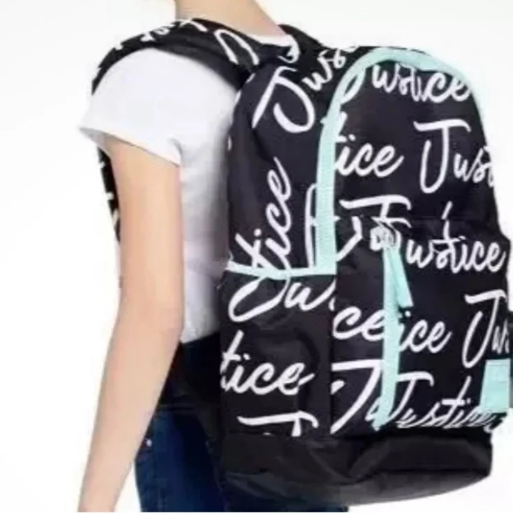 Justice girls backpack NWT